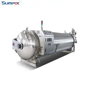 Sumpot Automatische Plj Waternevel Soort Machine Retort Autoclaaf Sterilisator Voor Pouch