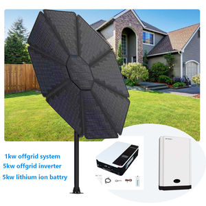 Système d'énergie solaire domestique 600W-1.4KW, hors réseau, panneaux solaires Sunflower 1000W, système d'énergie solaire Yanglin - Product Image 5
