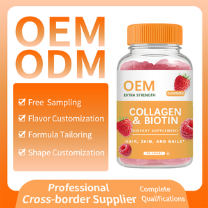 Suplemento de Gomitas Vitamínicas Biotina de Colágeno con Sabor Natural para Cabello, Piel, Uñas, Cuidado DE LA Salud, Suplementos Antioxidantes OEM - Product Image 4