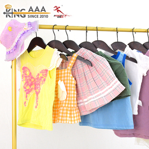 KungFu KingAAA Venta al por Mayor de Ropa de Verano Usada para Bebés, Fardos de Ropa de <span class=keywords><strong>Segunda</strong></span> <span class=keywords><strong>Mano</strong></span> para Niños Pequeños, Lotes Mixtos Comprimidos, Ropa Infantil a Granel de 45 kg - Product Image 1