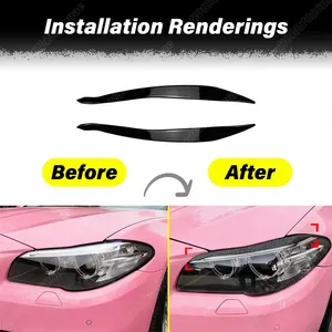 Para BMW Serie 5 F11 2015 2016 2017, Cejas para Faros Delanteros, Tiras Decorativas para Modificación de Faros, Accesorios - Product Image 2