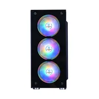 Boîtier de jeu PC ATX /M-ATX pour boîtier d'ordinateur et tours USB3.0 panneau en verre transparent