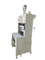 Machine de thermoformage industrielle à double station pour bonnets de soutien-gorge, avec changement automatique de moule et presse à chaud pour bonnets de lingerie en mousse