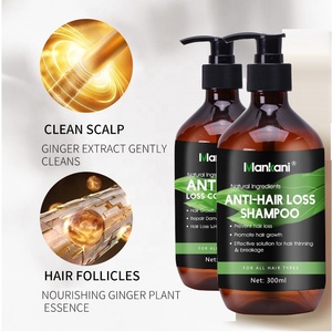 Mankani - Champú y Acondicionador para el <span class=keywords><strong>Cabello</strong></span> con Jengibre Orgánico y Hierbas Saludables, 300 ml, para el Cuidado del <span class=keywords><strong>Cabello</strong></span>, Control de la Caída del <span class=keywords><strong>Cabello</strong></span> y Control de la Grasa - Product Image 3