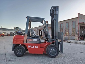 HUAYA 2-3.5トンLPGフォークリフト低コスト3000-7000mmリフト屋外ヘビーデューティーEPA/Euro5で使用 - Product Image 2