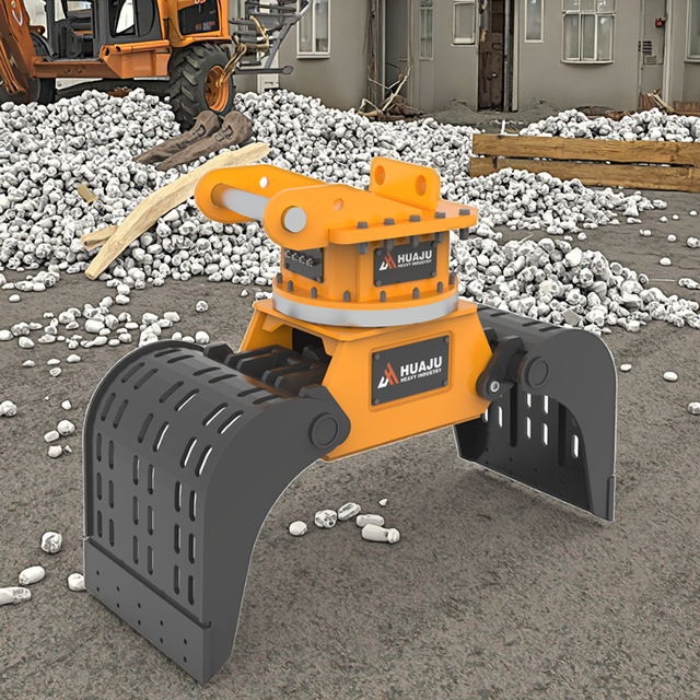 Top Quality Rotating Demolition Grapple Rotating Demolition Grab Sorting Grapple for Excavator