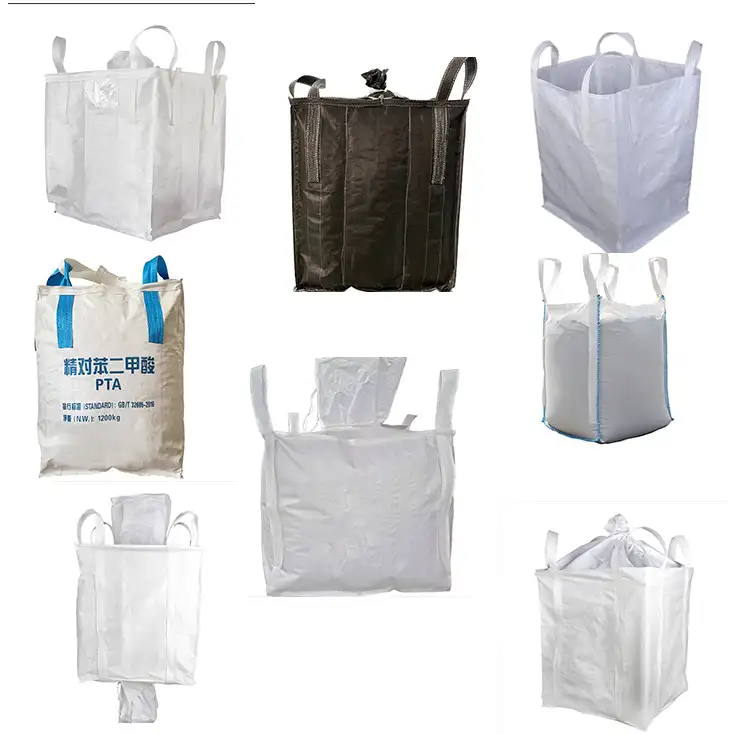 HC Customized Waterproof PP Woven FIBC jumbo Big Bulk bags 1000kg 1500kg Manufacturer