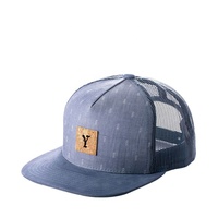 Casquette Snapback Personnalisée 5 Panneaux en Gros, Casquette Trucker en Maille Sergée avec Étiquette Tissée Unisexe Quatre Saisons