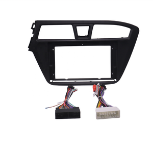 Fascia d'autoradio 9 pouces pour Hyundai I20 2015 -2017 Android MP5 Player Panel Case Frame 2 Din Head Unit Stereo Dash Cover Trim - Product Image 2