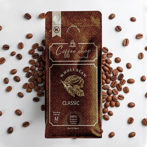 Zip túi khóa bao bì nhựa với nắp kéo niêm phong gusset nhôm logo con dấu coffee_<span class=keywords><strong>bag</strong></span>_packaging đóng gói Cà phê túi đậu - Product Image 2