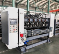 Línea de producción automática de cartón corrugado de alta velocidad de 5 capas que hace la máquina