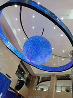 Pantalla LED Esférica Personalizada, Bola de Video Esférica de 360 Grados, Globo LED Inmersivo, Publicidad Digital, Pantalla LED Flexible