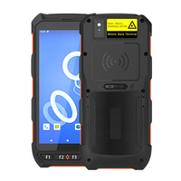 Lecteur de balises RFID portable sans fil Android C6200 125/134kHz ISO11784/11785 pour balises d'oreille de mouton et scanner d'identification des animaux d'élevage bovin