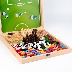 Set di Giochi <span class=keywords><strong>da</strong></span> <span class=keywords><strong>Tavolo</strong></span> in Legno 15 in 1 Fast Sling Puck Gioco di <span class=keywords><strong>Hockey</strong></span> Veloce Giochi <span class=keywords><strong>da</strong></span> <span class=keywords><strong>Tavolo</strong></span> per Feste al Chiuso per Adulti Bambini Famiglia - Product Image 5