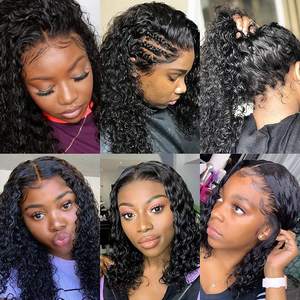 Uniy <span class=keywords><strong>Brazilian</strong></span>机器出厂价<span class=keywords><strong>Remy</strong></span>处女式波形夹人发加长头套装7件 - Product Image 6