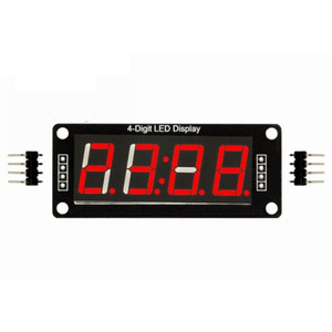 Tm1637 0.56-Inch Viercijferige Zevensegmenten Digitale Buisklokmodule Met Uur Digitaal Display - Product Image 1
