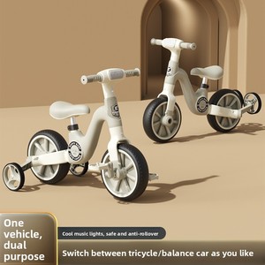Bicicletta Senza Pedali per Bambini 1-3 Anni - Triciclo a Quattro Ruote per Bambini e Bambine, Scooter Cavalcabile - Product Image 4