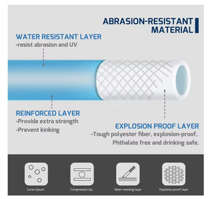 Pvc Reinforced <strong>Hose</strong> Flexible Pressure Pvc Water Cleaning <strong>Hose</strong> Tangle-free Garden <strong>Hose</strong> - Product Image 2