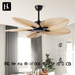 <b>Fan</b> <b>Light</b> Made in China Vine <b>Ceiling</b> <b>Fan</b> 52 inch Natural Wind Palm Leaf <b>Fan</b> Parts - Product Image 3