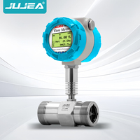 Medidor de Flujo de Turbina Tipo Split de Acero Inoxidable con Conexión Roscada para Agua Pura, Salida de Pulso, Servicio OEM