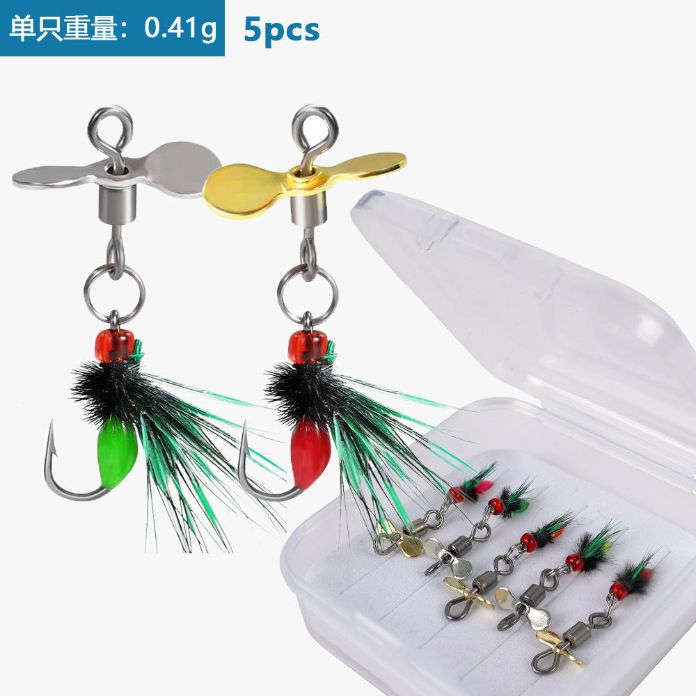 Paquete de 5 ganchos para mosquitos tóxicos.