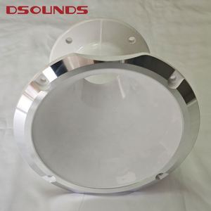 Corne de diffusion en aluminium de qualité supérieure, 2 pouces, à visser, pour haut-parleur de compression, accessoires d'enceinte de haute qualité, gorge de 2 pouces pour tweeter de voiture - Product Image 4