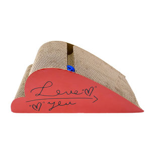Walvis Vorm Kat Scratcher Pad Gratis Catnip Oem Custom Moderne Kartonnen Krabber Kat Duurzame Indoor Kattenkrabber - Product Image 1