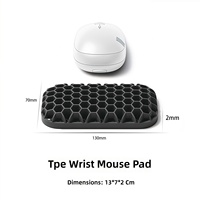 Nouveau style, écologique, imperméable, ergonomique, respirant, coussin de soutien, repose-poignets en TPE souple pour clavier, en stock, pour usage au bureau