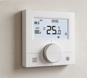 ثيرموستات ذكي حديث HY26 عالي الجودة يعمل بالبطارية مع جهاز تحكم عن بعد، متوافق مع تويا وأليكسا ومساعد جوجل - Product Image 2