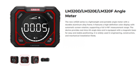 Inclinomètre numérique série UNI-T LM320, télémètre laser 4x90 °   Compteur d'angle ±0.2 °   Base magnétique rechargeable pour la construction