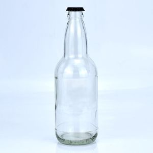 Venta al por mayor tapas de <span class=keywords><strong>corona</strong></span> transparentes 16 oz vidrio fruta jugo soda bebida dióxido de carbono CO2 <span class=keywords><strong>12</strong></span> oz 16 oz 16 oz botella de vidrio para beber - Product Image 5