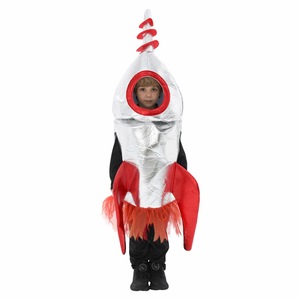 Disfraz Infantil de Cohete Rojo, Talla 6 Años, para Actuaciones, Cosplay, Fiestas Escolares y Festivales - Product Image 5