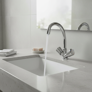 Robinet d'appareil ménager traditionnel US05 à poignée unique avec surface polie, montage sur comptoir, garantie de 2 ans - Product Image 3