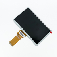 Nouvel écran tactile capacitif LCD de 7 pouces 800*480 Affichages tactiles Module LCD TFT pour lecteur DVD de voiture