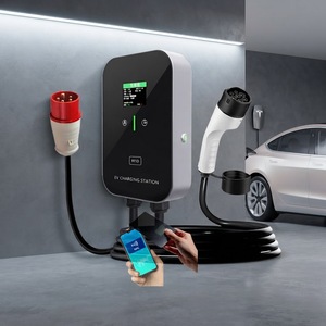 Typ 2 Nationaler Standard Heim-EV-DC-Ladestation 32A 22kW Spezielle Ladepistole Grenzüberschreitend Kompatibel mit LED-Anzeige - Product Image 6