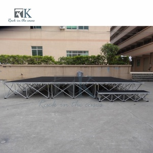 Popular duradero precio barato evento usado escenario al aire libre concierto escenario mejor venta coral rendimiento escenario plataforma <span class=keywords><strong>en</strong></span> venta - Product Image 4