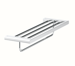 Đánh bóng thép không gỉ treo tường phòng tắm phụ kiện duy nhất bền khăn và quần áo giá để sử dụng nhà cho khách sạn - Product Image 3