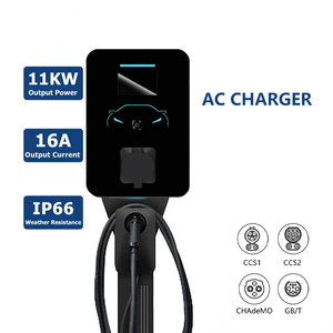 Estación de carga doméstica montada en la pared Type1 48A 22KW para EV OCPP 1,6 AC 240V nuevo <span class=keywords><strong>CCS</strong></span> GB 5M cargador de vehículo eléctrico Wallbox - Product Image 5