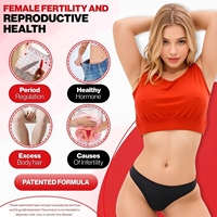 Extracto Herbal Happy Hormones PCOS, Bebida Multivitamínica, Mioinositol, D-Chiroinositol, Omega 3, 30 Cápsulas, Adultos, Mujeres