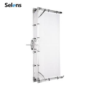 Cadre papillon translucide en aluminium portable Selens 8x8 pieds (240x240 cm) pour modifier la lumière <span class=keywords><strong>photo</strong></span>/vidéo - Product Image 4