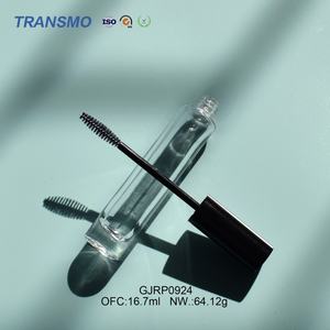 Tube de mascara en verre 10 ml, flacon de sérum pour cils en verre avec logo personnalisé 10 ml, flacon de mascara en verre et bambou - Product Image 5