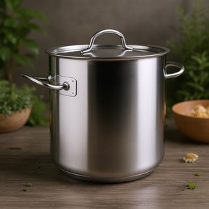 Pentola per Zuppa Chef Classic in Acciaio Inox 18/10 con Coperchio, Lavabile in Lavastoviglie, Uso Generale - Product Image 3