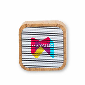 Bamboo Bluetooth <strong>Speaker</strong> With <strong>Wireless</strong> Charging Charger Customized Eco-friendly Gifts Environmentally Products - Product Image 6