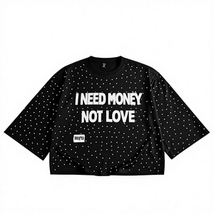 <b>Men's</b> <b>Black</b> <b>Red</b> Raglan Sleeve Sporty T-<b>Shirt</b> Embroidered Logo Quick Dry Regular Fit O-Neck Knitted Polyester - Product Image 5