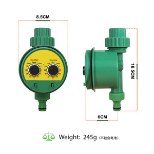 6607 contrôleur d'irrigation automatique intelligent Double cadran famille bouton d'<span class=keywords><strong>arrosage</strong></span> automatique minuterie diaphragme Structure électrovanne - Product Image 6