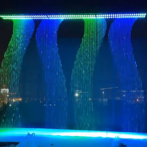 <span class=keywords><strong>Fontaine</strong></span> d'eau numérique LED Water Faery avec cascade, contrô<span class=keywords><strong>l</strong></span>ée par logiciel, commerciale, moderne, en acier inoxydable, écologique - Product Image 3