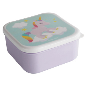 Sunny Life <b>Kids</b> Lunch <b>Box</b> Blue Crab Design Bpa Free Plastic Container Portable Food <b>Storage</b> Rectangle Shape - Product Image 3