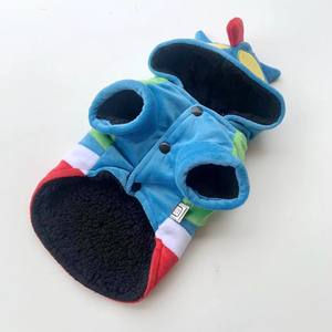 Fantasia de Transformação de Super-Herói com Ovo Salgado para Cães Teddy Bichon, Casaco de Algodão para Corgi e Golden Retriever, Grande, Outono/Inverno - Product Image 2