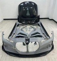 Nouveau kit carrosserie large en fibre de carbone sèche style IMP pour BMW M3 G80 M4 G82 2021+ Pare-chocs avant/arrière Capot Aile