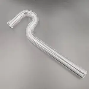 Wholesale custom quartz spiral tube liquid separation tube is a high temperature and corrosion resistant quartz glass tube